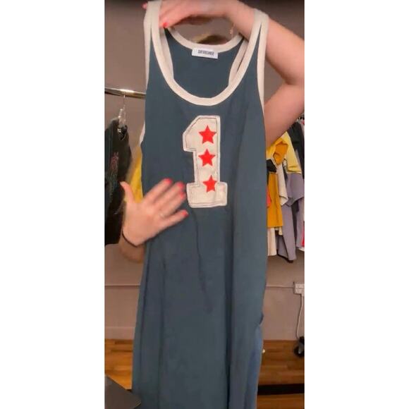 DAYDREAMER One Starry Maxi Muscle Tank Size M New w/o Tag MSRP $108 - Picture 6 of 10